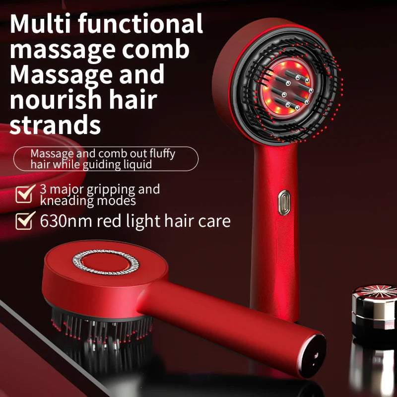 HairFlow™ – Scalp Massager with Vibration and Therapeutic Heat