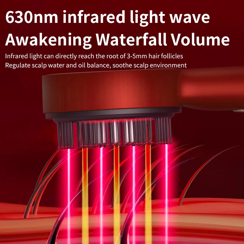 HairFlow™ – Scalp Massager with Vibration and Therapeutic Heat
